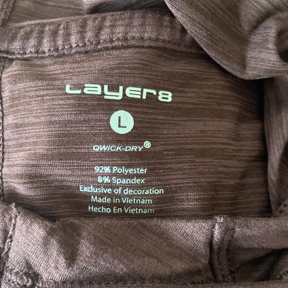 Layer 8 Quick Dry Quarter Zip Pullover Performanc… - image 5